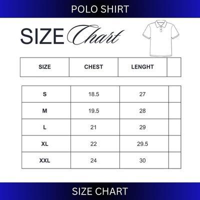 1 Pc Men's Cotton Jersey Plain Polo Shirt