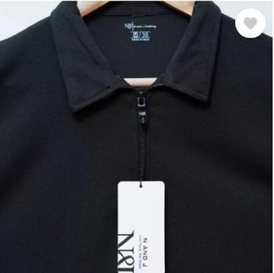 Men's Cotton Plain Polo T-Shirt - 1 Pc Round Neck