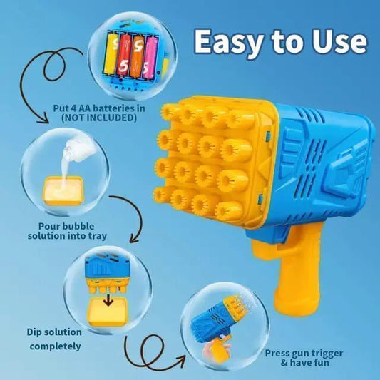 Plastic Bubble Gun
