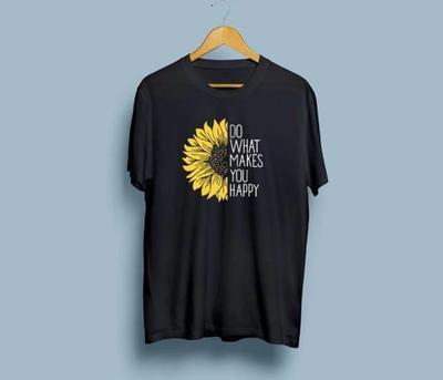 Women's Stitched Printed T-Shirt