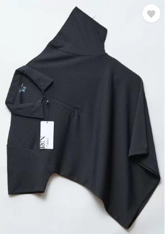 Men's Cotton Plain Polo T-Shirt - 1 Pc Round Neck