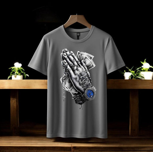Men's Graphic Sublimation T-Shirt - Grey